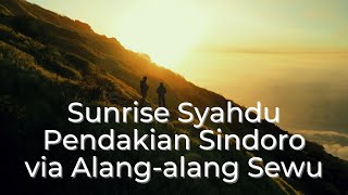 Ep25 Mendaki Syahdu Gunung Sindoro via Alangalang Sewu [upl. by Noiroc762]