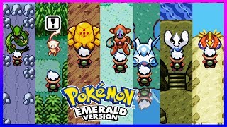 Pokemon Emerald  All Legendary Pokemon Locations [upl. by Haase]