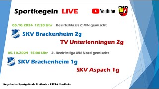 SKV Brackenheim 2g  TV Unterlenningen 2g Bezirksklasse C MN gemischt [upl. by Ellehs]