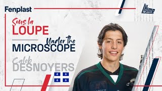 Espoirs LHJMQ Fenplast  Caleb Desnoyers [upl. by Zinnes959]