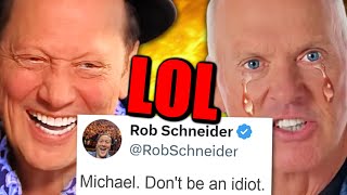 Rob Schneider DESTROYS Michael Keaton After HILARIOUS MELTDOWN [upl. by Yaeger]