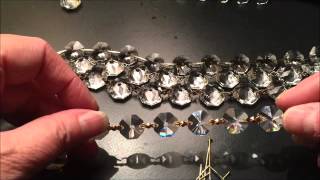 Different Types of Pinning in Chandelier Crystal [upl. by Bohrer]