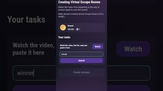 Creating Virtual Escape Room Tapswap Code tapswap nft [upl. by Honoria]