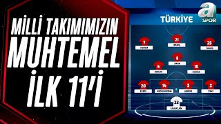 A Spor Muhabiri Emre Kaplan A Milli Takımımızın Karadağ Karşısındaki Muhtemel İlk 11ini Paylaştı [upl. by Steinman]