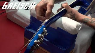 How to Restring Your Locking Tuner Equipped Gretsch  Tech Tips  Gretsch Guitars [upl. by Aurthur]