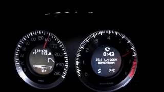 AMAZING ACCELERATION VOLVO S60 T6 30L Heico Sportiv [upl. by Ardnuasal255]