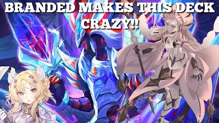 Crazy Dogmatika Combo With Branded Bystial GuideDeck Profile  Yugioh Master Duel [upl. by Koralie607]