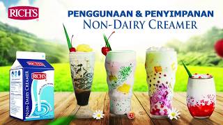 Aplikasi RICH’S NON DAIRY CREAMER dan Cara Penyimpanannya [upl. by Georges]