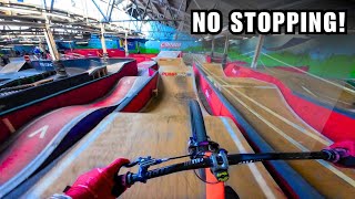 Riding All Lines at MONSTER Indoor Bikepark [upl. by Giacopo]