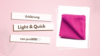 Erklärung Light amp Quick von proWIN ♡ [upl. by Yespmed]