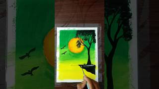 Poster Colour ❤️drawing tutorial ✨viralvideo artandcraft paintingdrawing painting domscolor [upl. by Nnylylloh164]