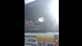 Thebus Honolulu Bus 651 Gillig Low Floor 40 Ft Route 40 East Waipahu [upl. by Attenauqa]