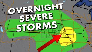 Overnight Severe Storms [upl. by Otrebliw]