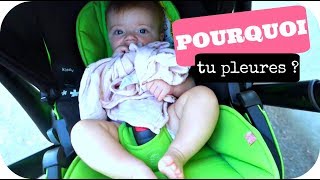 POURQUOI TU PLEURES   Vlog famille [upl. by Podvin]