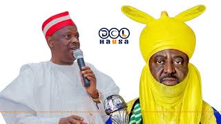 Ba ni da wata matsala da Sarkin Kano na 15 mutumin kirki ne  Kwankwaso [upl. by Lias]