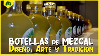 🎨 BOTELLAS de MEZCAL Diseño Arte y Tradición 🥃 ¡Asombrosos Empaques 😍 [upl. by Imalda285]