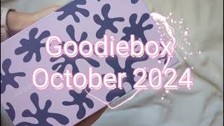 Goodiebox October 2024 [upl. by Tedie]