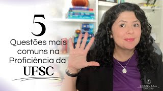 5 QUESTÕES PARA PROFICIÊNCIA DA UFSC [upl. by Maice322]