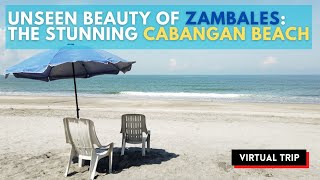 Discovering the Hidden Paradise of Zambales  A Walking Tour at Cabangan Beach [upl. by Llehcnom]