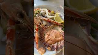 genova travel italy beach restaurant food falcone mangiareitaliano mangiareagenova [upl. by Aneehsit]