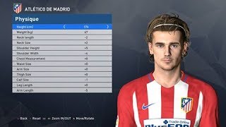 PES 2017  New Face amp Hair Griezmann • 201718 LF Gaming [upl. by Naedan]