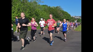 Vlog 861 Torbay velopark parkrun 2052023 [upl. by Orlantha]