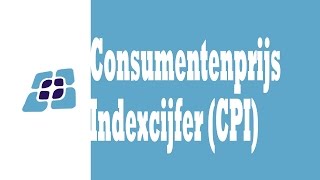 H1  Consumentenprijsindexcijfer CPI [upl. by Tati715]