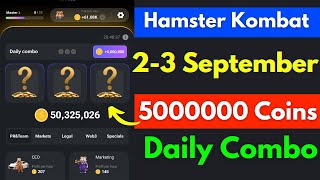 2 September daily combo  hamster kombat daily combo  2 September daily combo hamster kombat [upl. by Llertrac]