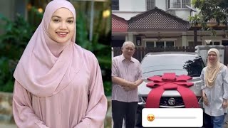 Puteri Sarah dipuji selepas memberikan hadiah kereta untuk ibu bapanya😍 [upl. by Rodgiva743]