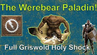 Diablo 2 The Paladin Werebear Holy Shock Build Best use for Griswold set [upl. by Adnamal419]