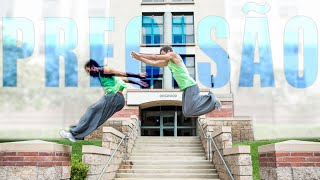 Aprenda a Fazer o SALTO DE PRECISÃO do Parkour [upl. by Leahcimed]