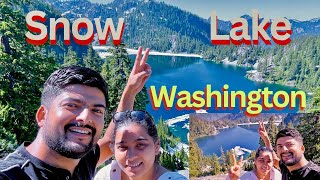 Snow Lake Washington  Beautiful Lakes In USA  Best Lakes In The World  Best Hiking Place  4K [upl. by Rusty]