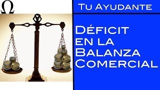 Déficit en la Balanza Comercial  Déficit en la Balanza de Pagos  Tu Ayudante Economía [upl. by Colet]