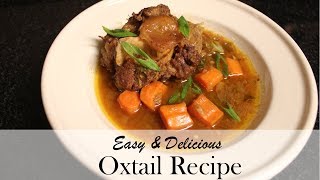 Oxtail Stew  Healthy Recipe  Instant Pot [upl. by Tucker]