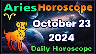 Aries ♈ Horoscope October 23 2024  Aries Today Horoscope AriesOctober23 [upl. by Yeliac]