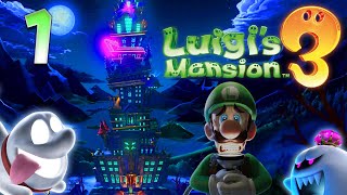 Luigis Mansion 3  Part 1 [upl. by Zoellick]