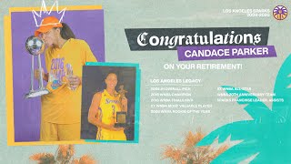 LA Sparks Basketball  Candace Parker Highlights 20152020 [upl. by Refinnaej876]