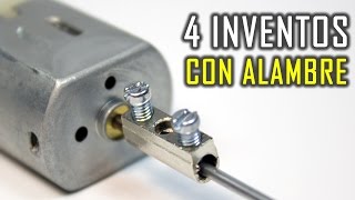 4 Cosas INCREÍBLES Que Puedes Hacer con ALAMBRE  Life Hacks [upl. by Hsiekal]