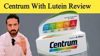 Centrum With Lutein Review in urdu  Centrum Lutein Multivitamin  DrNadeem Rph [upl. by Toblat374]