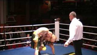 Christmas Cracker 08 Vicious Knockout Chris P Bacon Vs Vinny Lopez [upl. by Aitas]