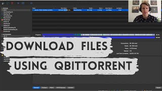 HOW TO DOWNLOAD FILES FROM TORRENTS USING QBITTORRENT  Tutorial [upl. by Brenk]