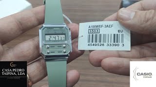 Casio Vintage A100WEF3AEF [upl. by Peppy]