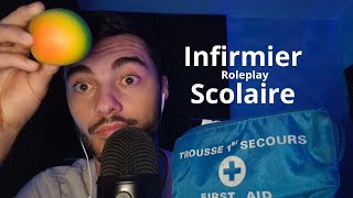 ASMR Roleplay infirmier scolaire [upl. by Harlie11]