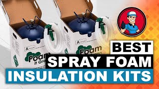 Best Spray Foam Insulation Kits 💦 The Best Options Reviewed  HVAC Training 101 [upl. by Nesiaj]