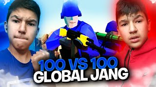 100 VS 100 GLOBAL JANG ● RAVENFIELD [upl. by Yesdnik]