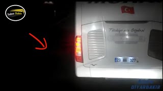 Travego  Otobüs ile tampon yapma  Özlem Diyarbakır ve Elağız Murat Travego 2016 Kapışma [upl. by Eidnalem276]