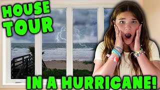 Beach House Mansion Tour During The Hurricane with MyTwoEarthlings [upl. by Bili294]