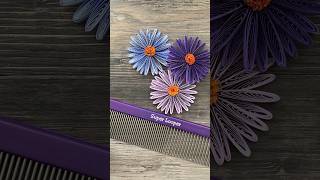 Quilling Paper Aster Flowers  full video is up now [upl. by Nekial]