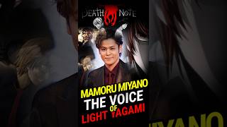 MAMURO MIYANO THE VOICE OF LIGHT YAGAMI trending anime animeshorts shorts manga shortanime [upl. by Aisatsan]