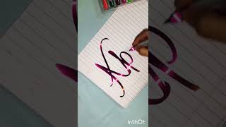 Apeksha name calligraphymagical calligraphy [upl. by Rosario]